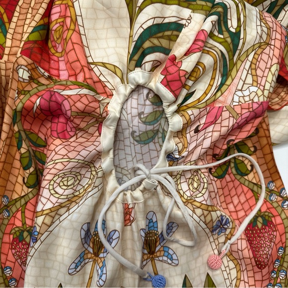 Farm Rio x Anthropologie Long-Sleeve V-Neck
Maxi Dress -Size XS - Picture 8 of 9